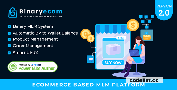 BinaryEcom v2.0 - Ecommerce Based MLM Platform