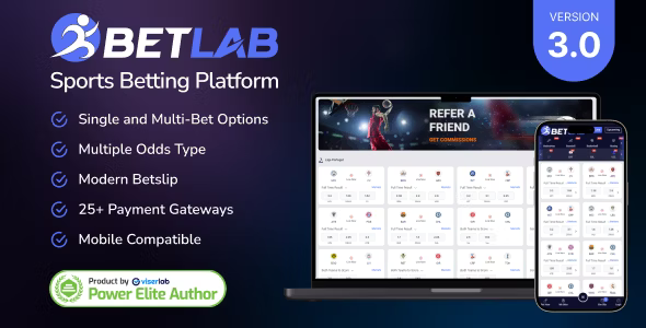 BetLab - Sports Betting Platform (Nulled)