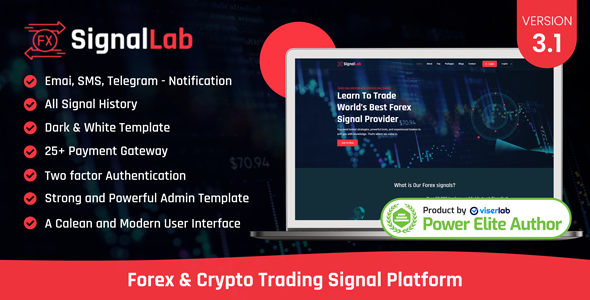 SignalLab v3.1 - Forex And Crypto Trading Signal Platform - nulled